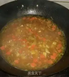 Make Curry chicken step 4