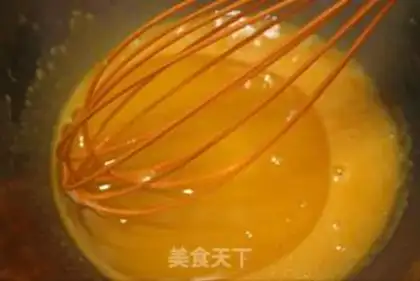 Make Black sesame ricin cake step 2