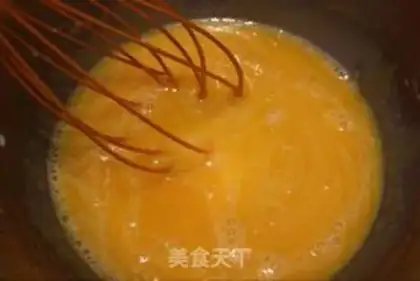 Make Black sesame ricin cake step 3