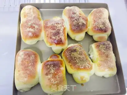 Make Coconut rolls step 15