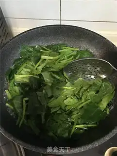 Make Plumbing spinach step 2