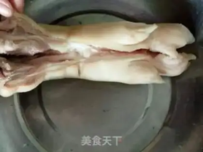 Make Pork hoof step 0