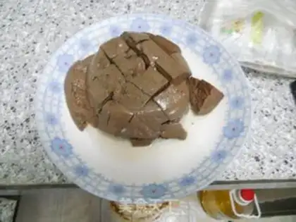 Make Duck blood step 1