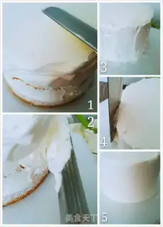 Make A flower cake step 12