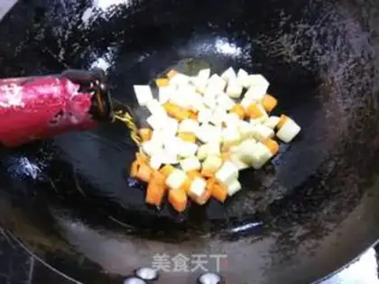 Make Pumpkin peas step 5