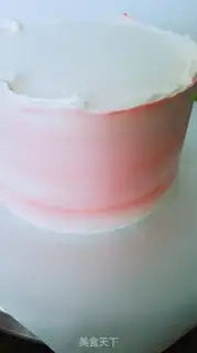 Make A flower cake step 14