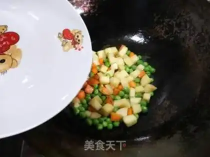 Make Pumpkin peas step 7