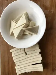 Make Chiba tofu celery step 1