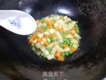 Make Pumpkin peas step 8