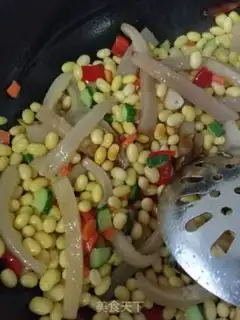 Make Pork-skinned soybeans step 7