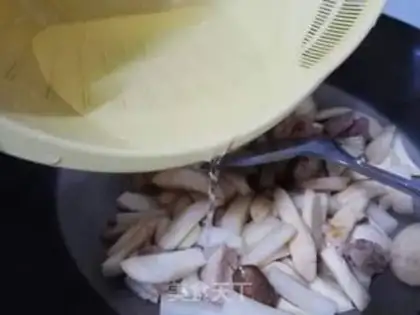Make radish almonds, mushroom ribs step 10