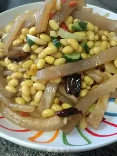 Make Pork-skinned soybeans step 9