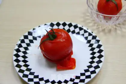 Make Tomato tofu soup step 0