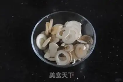 Make ♪ Sand and tea and mushroom noodles ♪ step 1