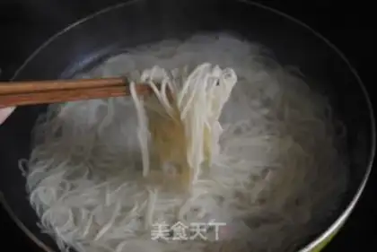 Make ♪ Sand and tea and mushroom noodles ♪ step 3