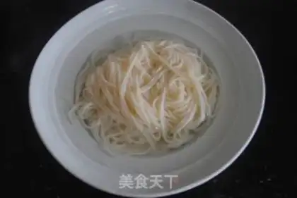 Make ♪ Sand and tea and mushroom noodles ♪ step 4