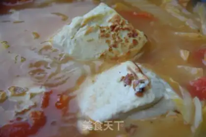 Make Tomato tofu soup step 7