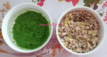 Make Pea mashed dumplings step 3