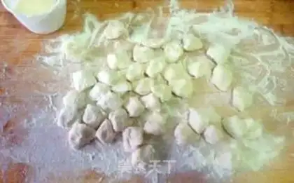 Make Spaghetti mushroom ham step 9