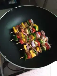 Make Frozen chicken string step 6