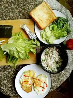 Make A sandwich step 0