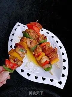Make Frozen chicken string step 9