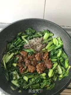 Make Meatball fan cabbage step 6