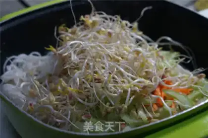 Make Shrimp sprouts step 6