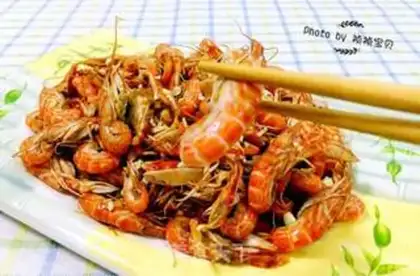 Make Garlic sauce and shrimp step 7