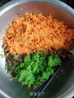 Make Green pepper carrots and pork step 4