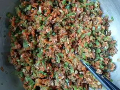 Make Green pepper carrots and pork step 5