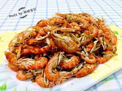Make Garlic sauce and shrimp step 11