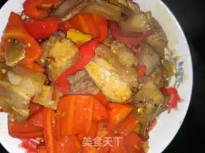 Make Sweet pepper back to the pot step 3