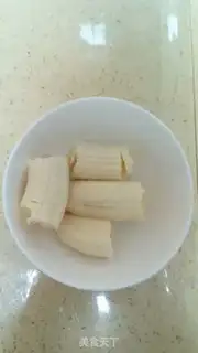 Make Meat pine banana toast step 0