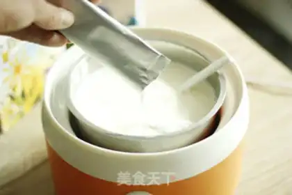 Make Blueberry coconut milkshake step 3