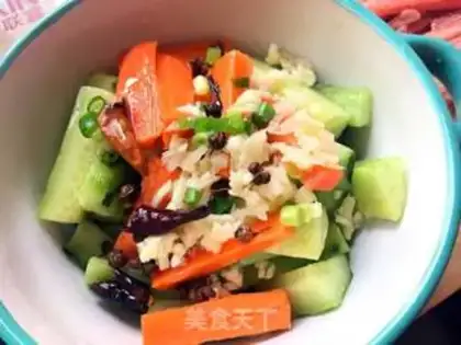 Make Cold cucumber step 3