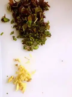 Make Champagne rice step 2