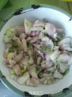 Make Egg dumplings step 1