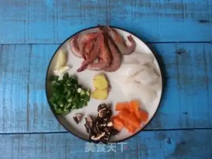 Make Shrimp congee step 0