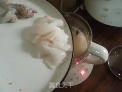 Make Shrimp congee step 4
