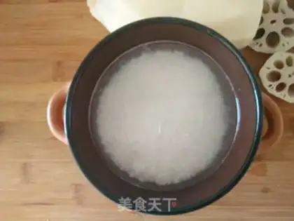 Make Red sugar rice step 2