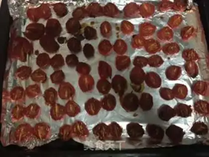 Make Oiled tomatoes step 4
