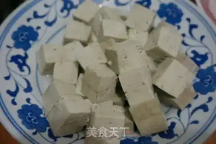 Make Meat and tofu step 0