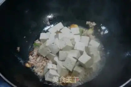 Make Meat and tofu step 3