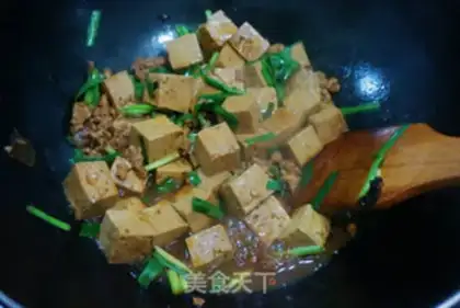 Make Meat and tofu step 5