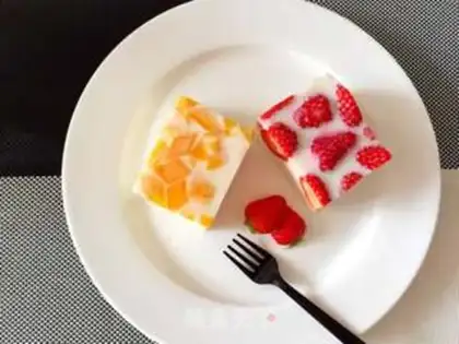 Make Fruit pudding step 1