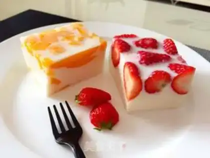 Make Fruit pudding step 2