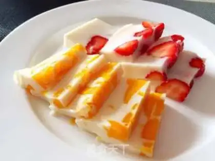 Make Fruit pudding step 3