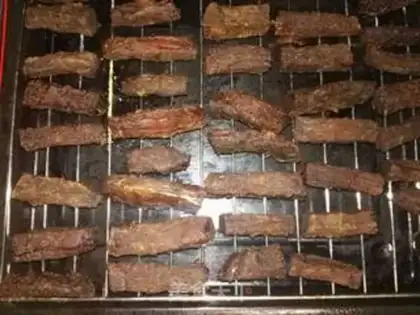 Make Beef jerky step 9