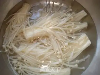 Make Plum mushrooms step 3